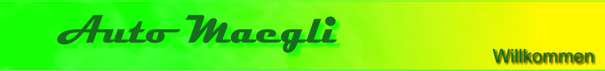 Willkommen  Auto Maegli
