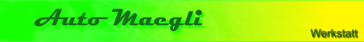 Werkstatt  Auto Maegli